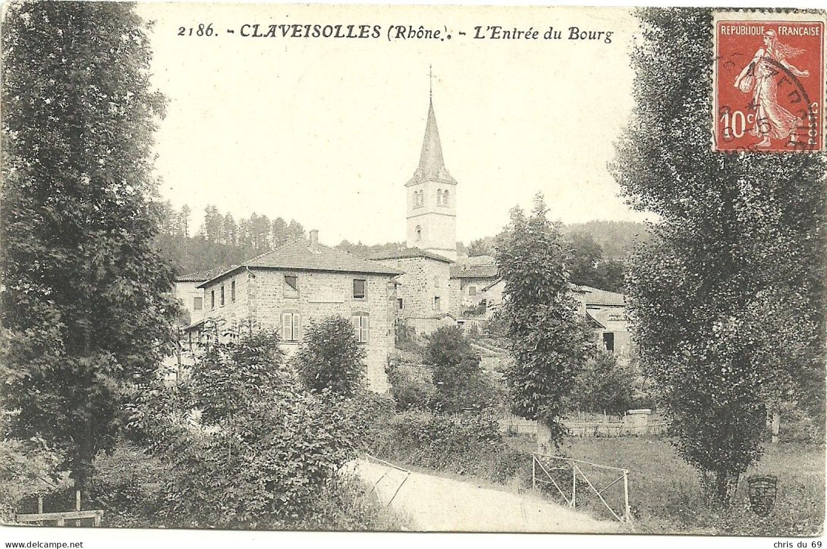 Claveisolles L Entree Du Bourg - Autres & Non Classés