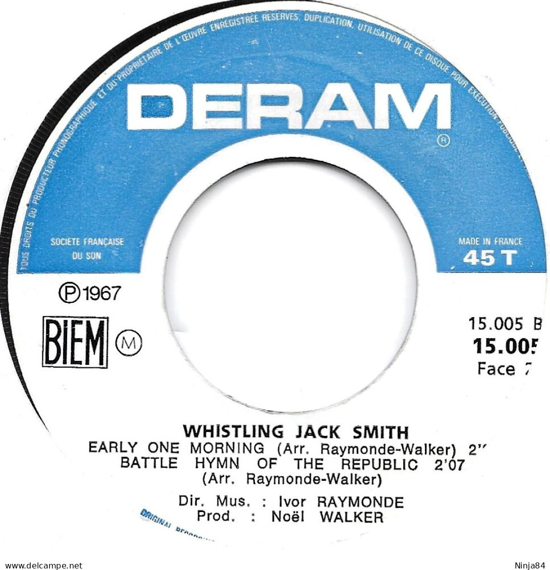 EP 45 RPM (7") Whistling Jack Smith  " Hey There, Little Miss Mary  " - Autres - Musique Anglaise