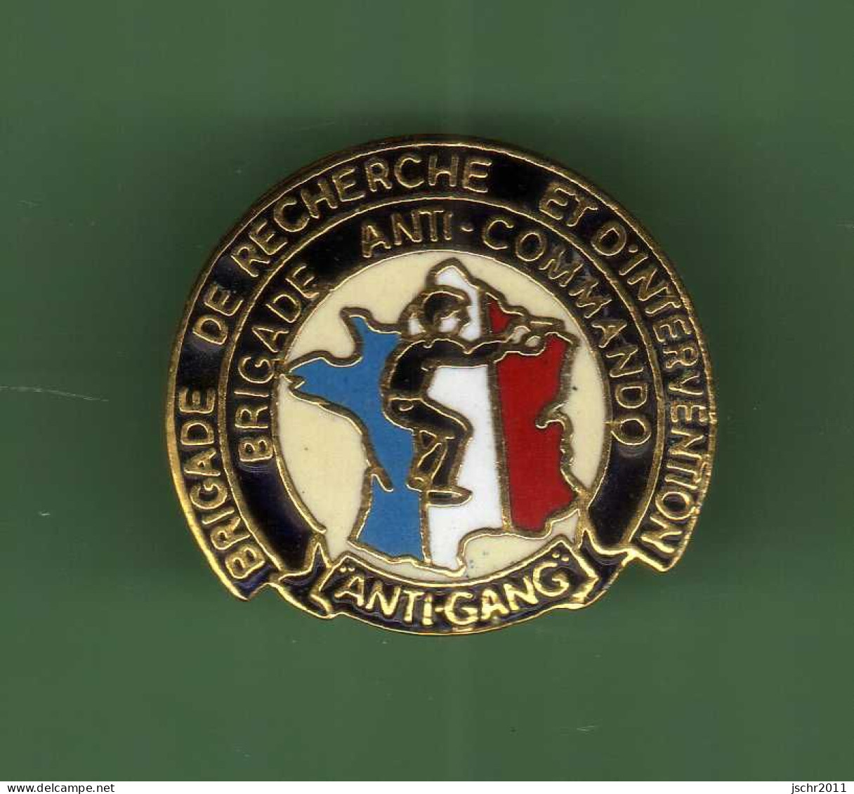 1 Pin's *** POLICE ANTI-GANG *** WW05 - Polizia