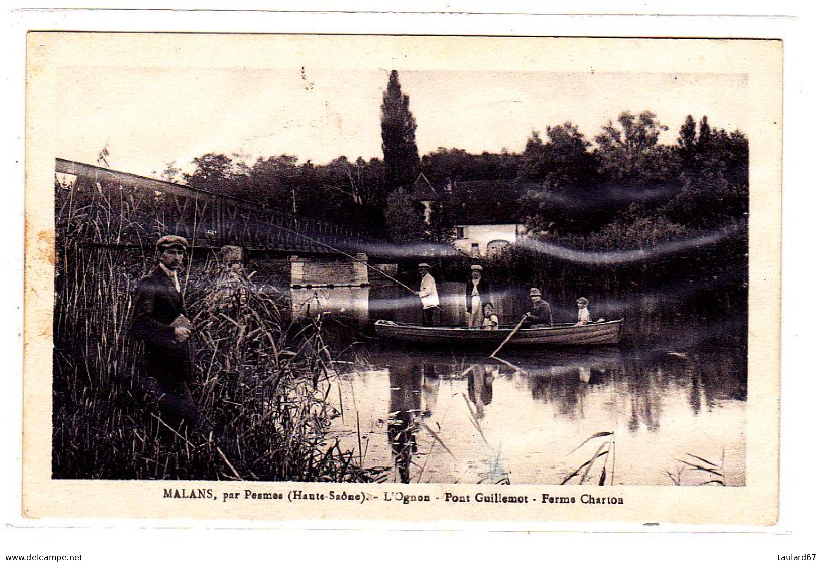 Malans Par Pesmes L'Ognon Pont Guillemot Ferme Charton - Autres & Non Classés