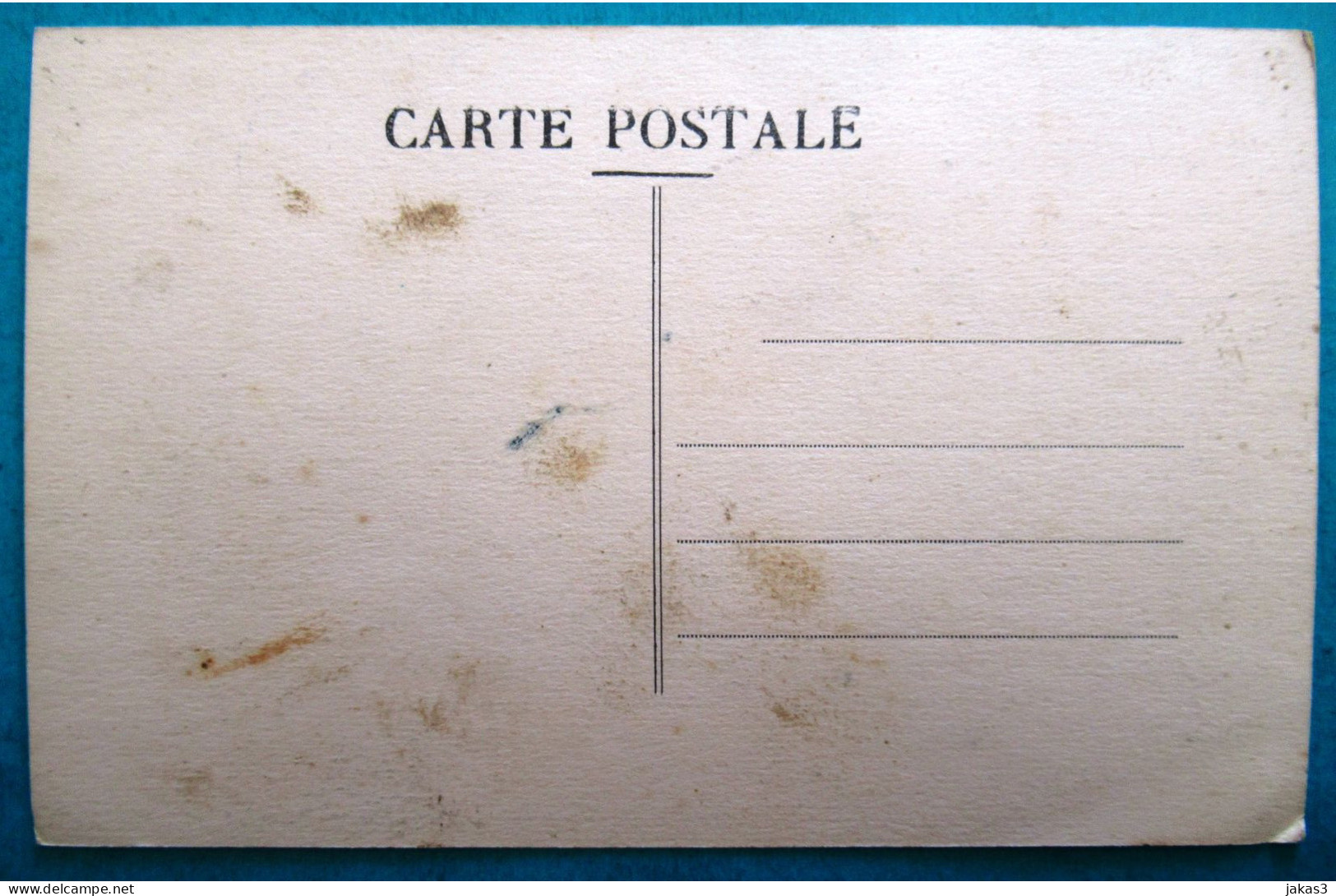 CPA CARTE POSTALE  CAMP DE LA COURTINE  CANON DE 37 - Matériel