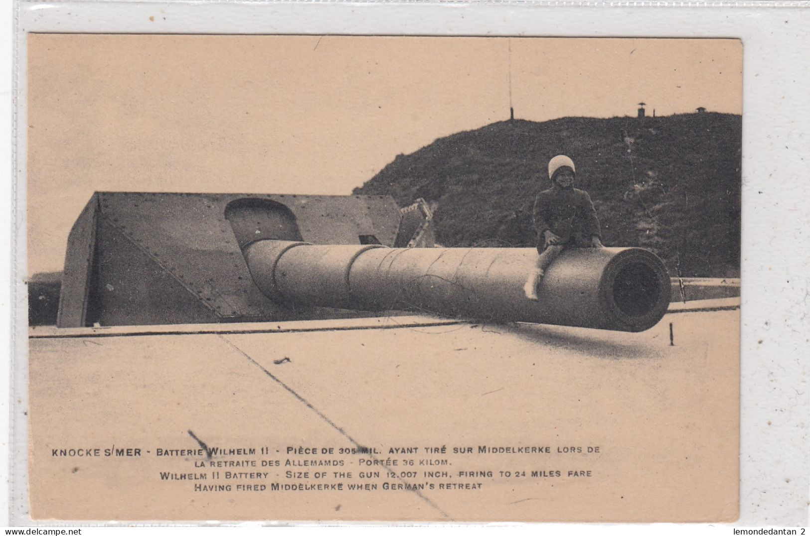 Knocke. Batterie Wilhelm II. * - Knokke