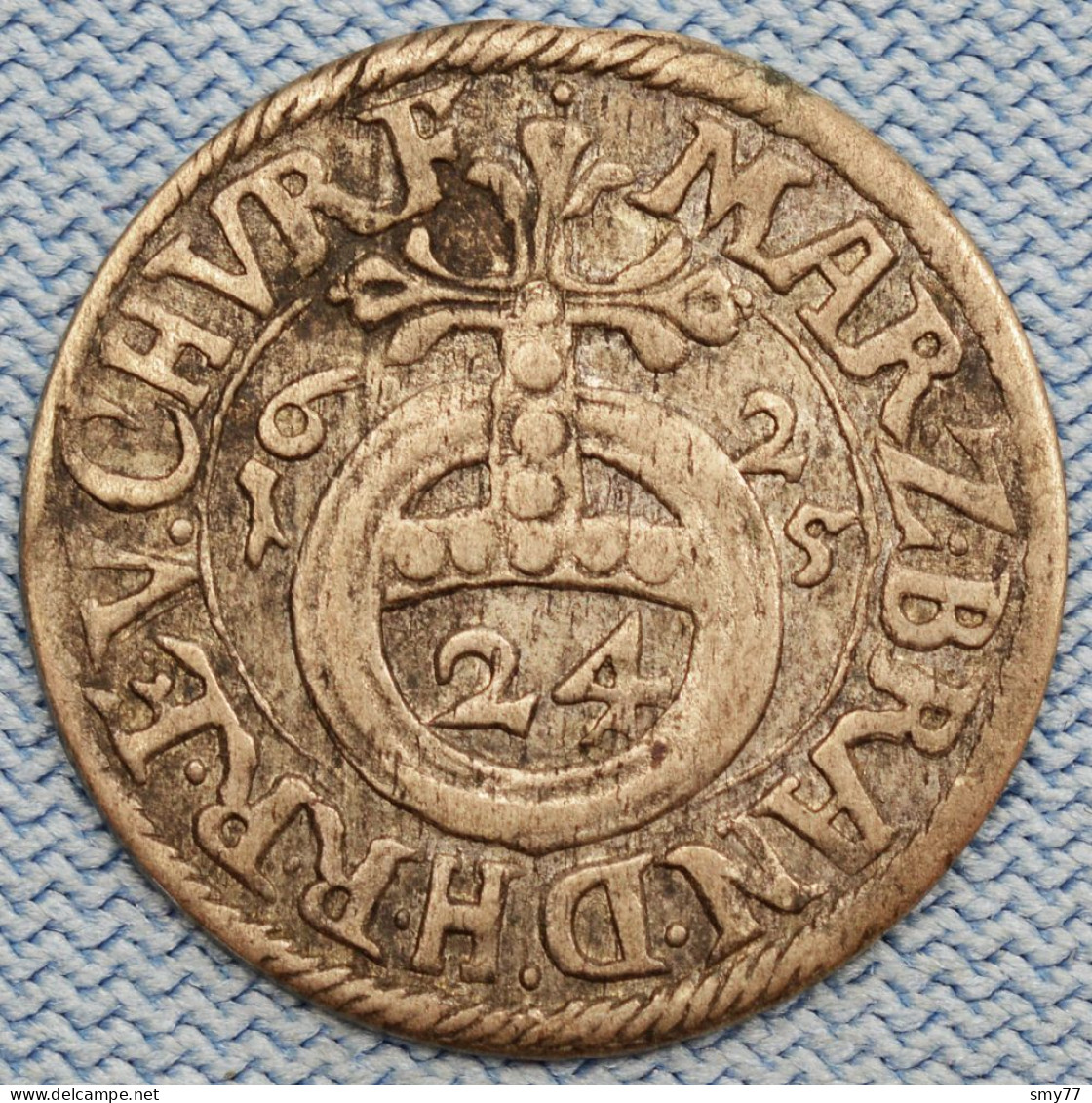 Brandenburg Preussen / Prussia • 1/24 Thaler 1625 IP • Georg Wilhelm • 1 Groschen • Prusse • [24-644] - Groschen & Andere Kleinmünzen