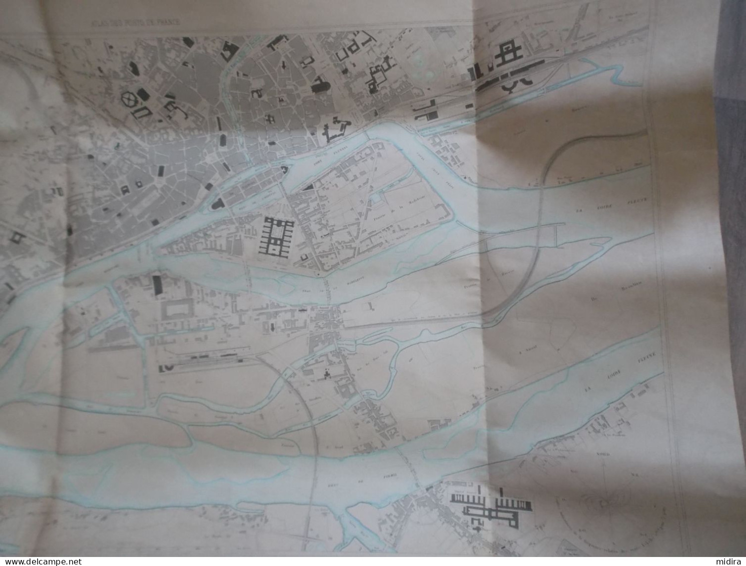 Port De Nantes 1883 - Nautical Charts