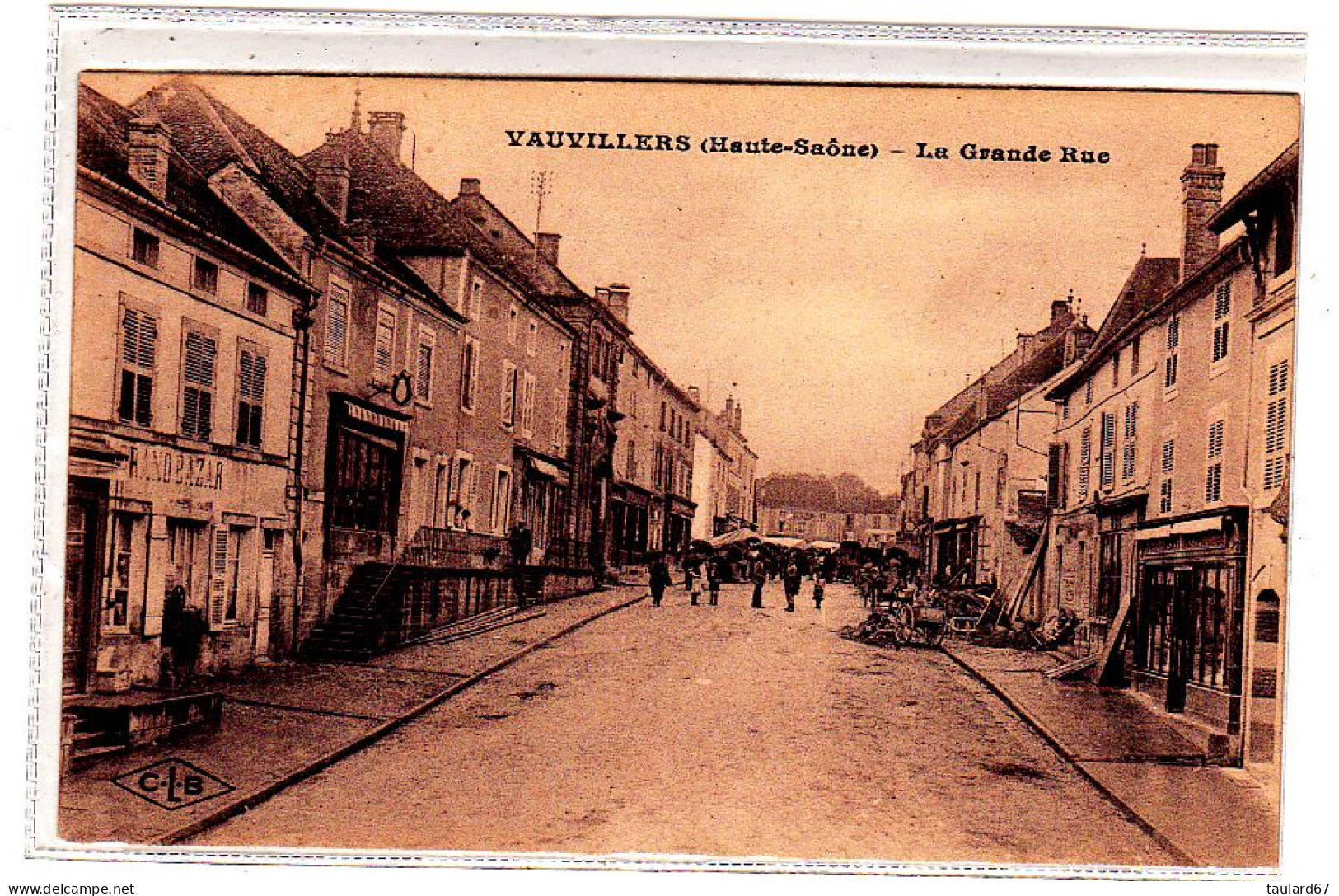 Vauvillers La Grande Rue - Vauvillers