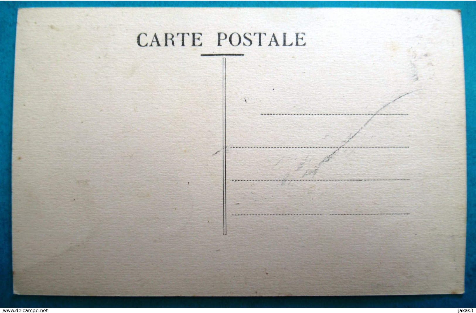 CPA CARTE POSTALE  MILITARIA CAMP DE LA COURTINE  CANON A  LONGUE PORTÉE - Matériel