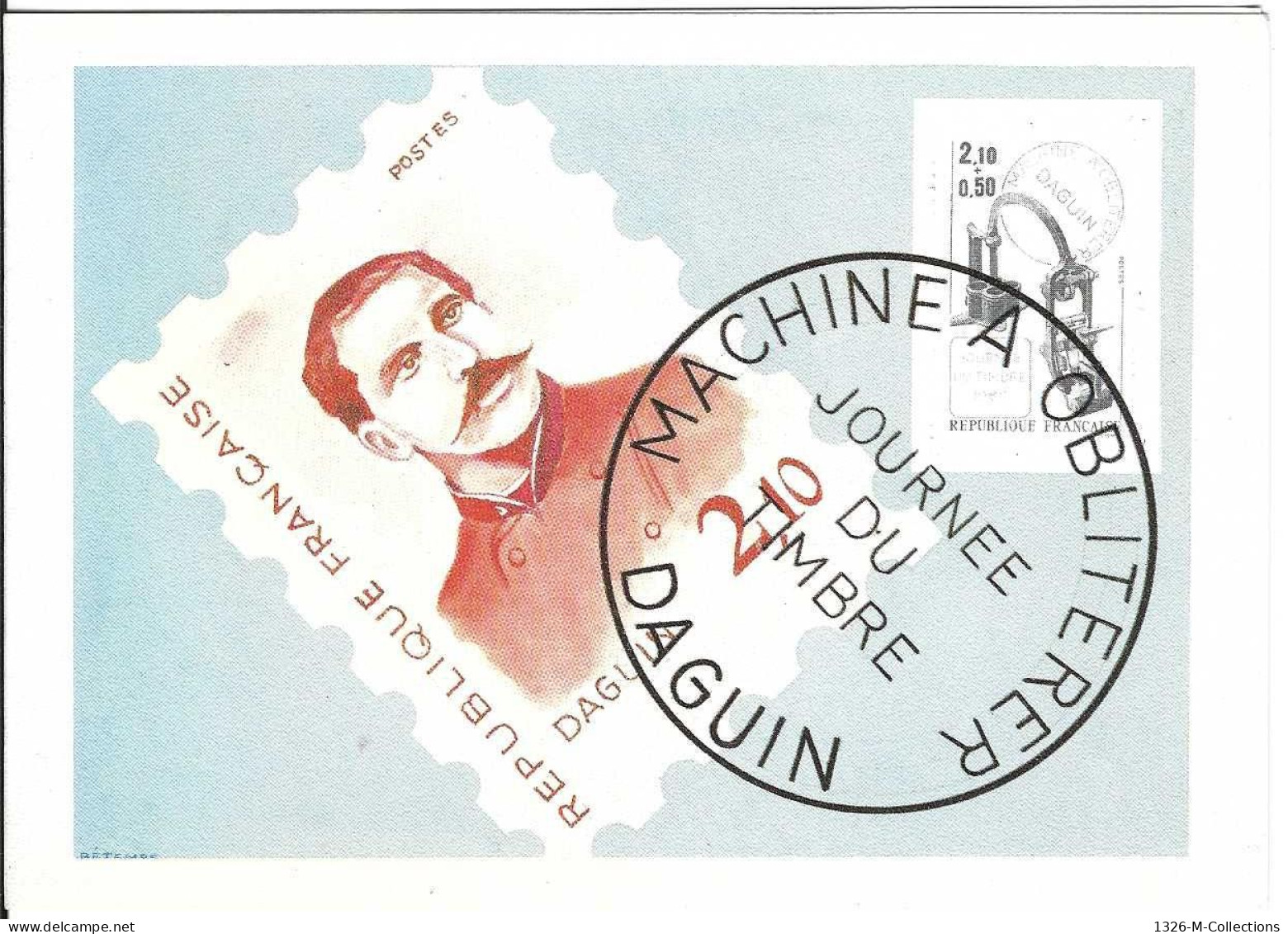 Carte Postale FRANCE N° 2362 Y & T Daguin - Documents De La Poste