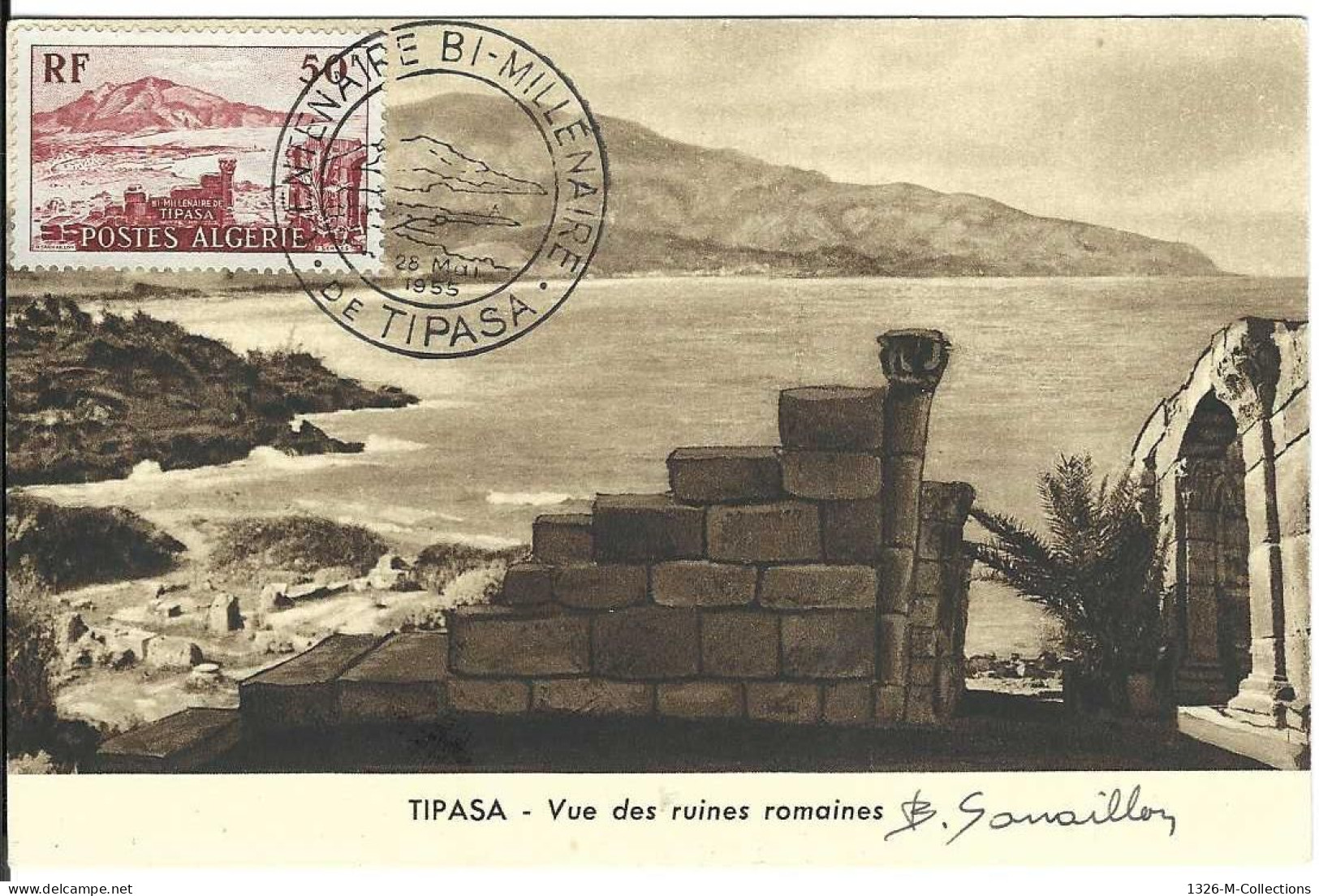 Carte Maximum ALGERIE N° 327 Ceres - Tarjetas – Máxima