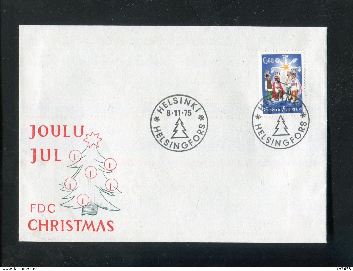 "FINNLAND" 1975, Mi. 776 "Weihnachten" FDC (R1151) - FDC