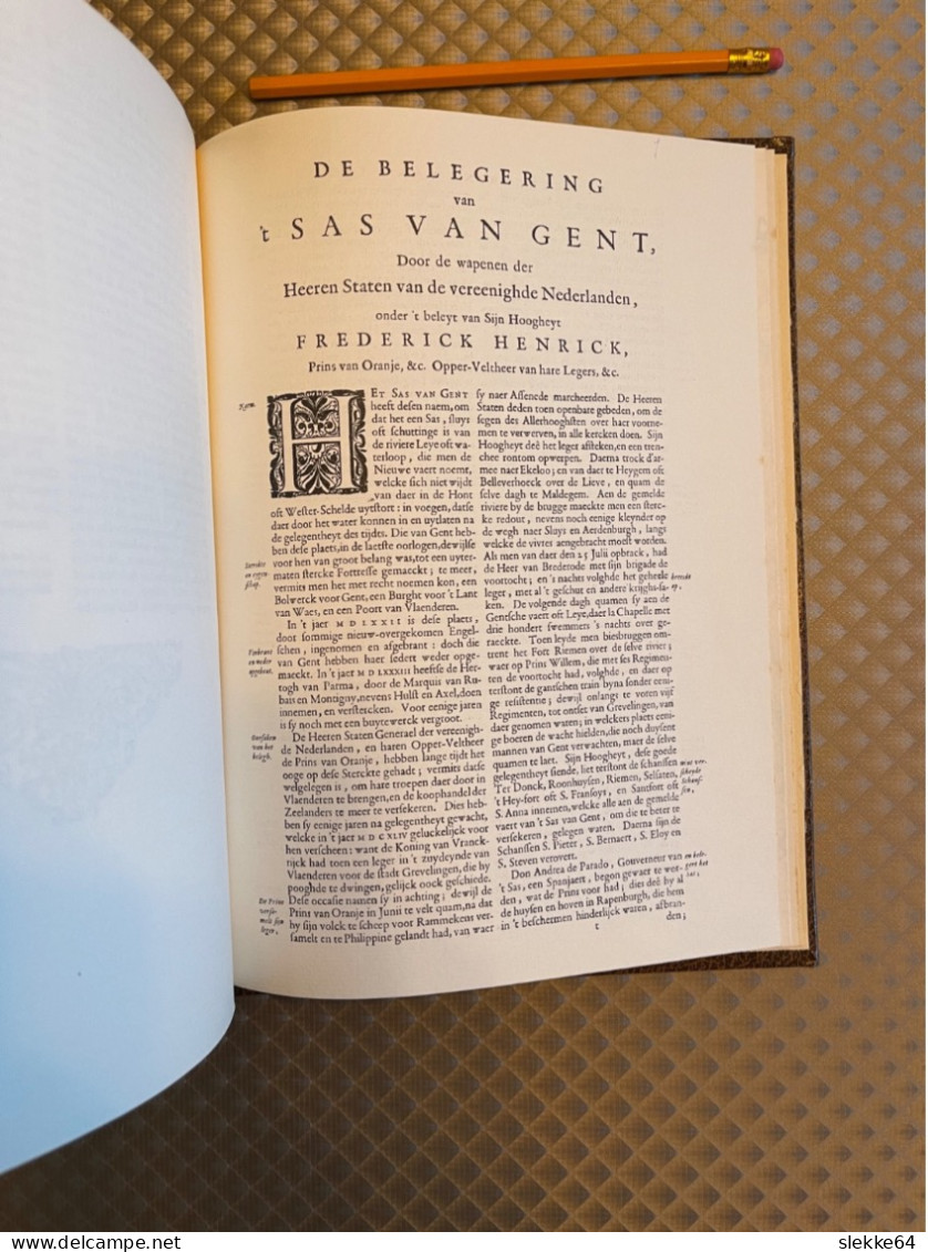 Steden van Vlaenderen, door Joan Blau, 1652, facsimile 1972