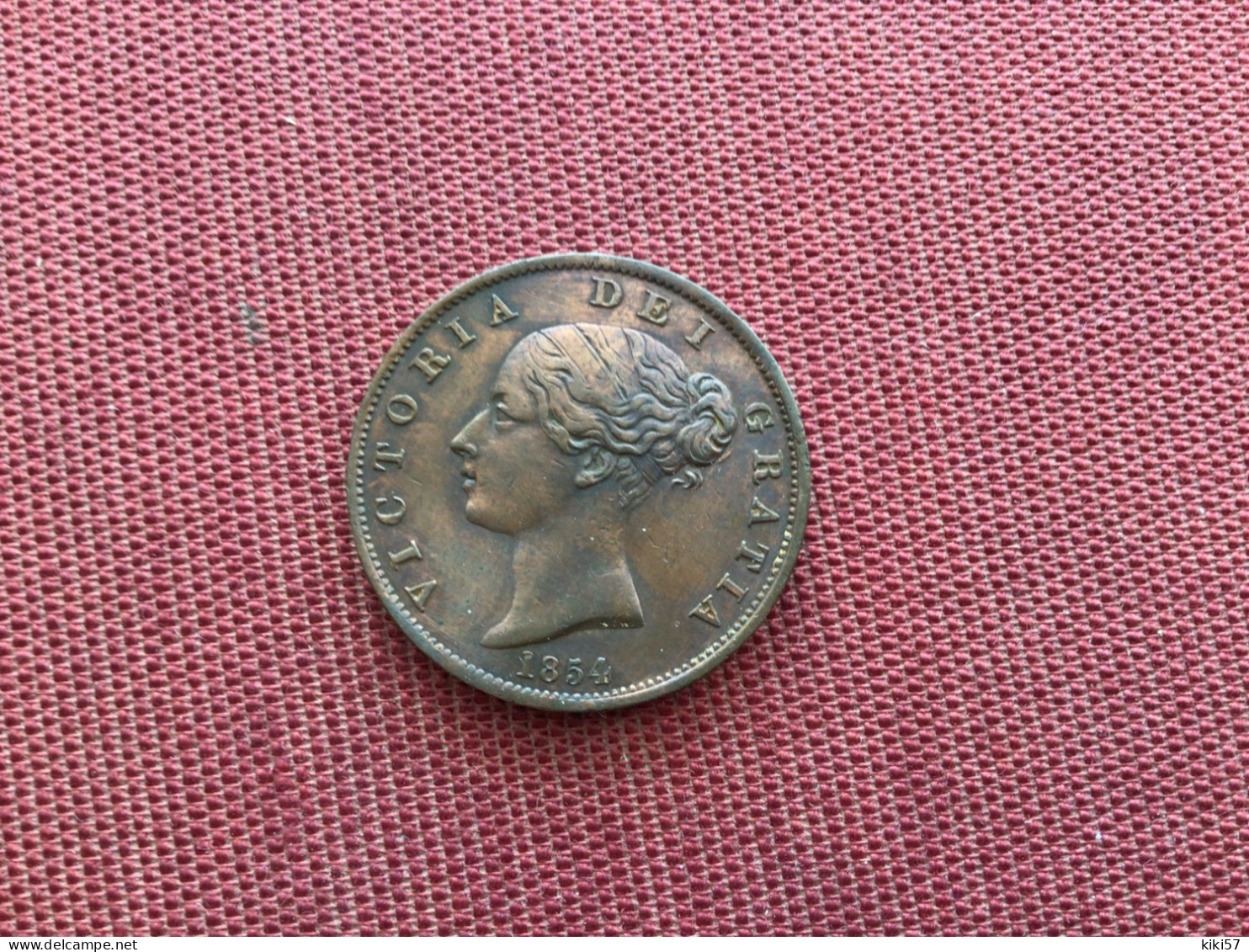 GRANDE - BRETAGNE 1/2 PENNY 1854 Superbe état - C. 1/2 Penny