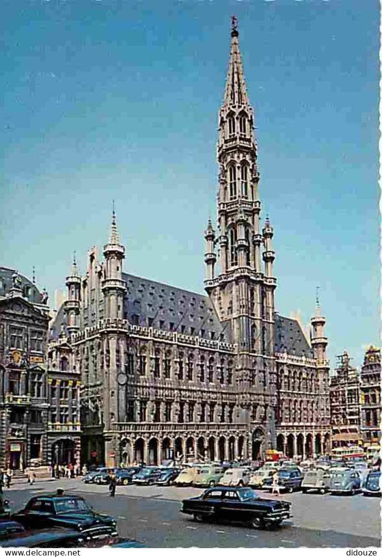 Automobiles - Belgique - Bruxelles - Brussels - Grand Place - Hotel De Ville - Carte Neuve - CPM - Voir Scans Recto-Vers - PKW