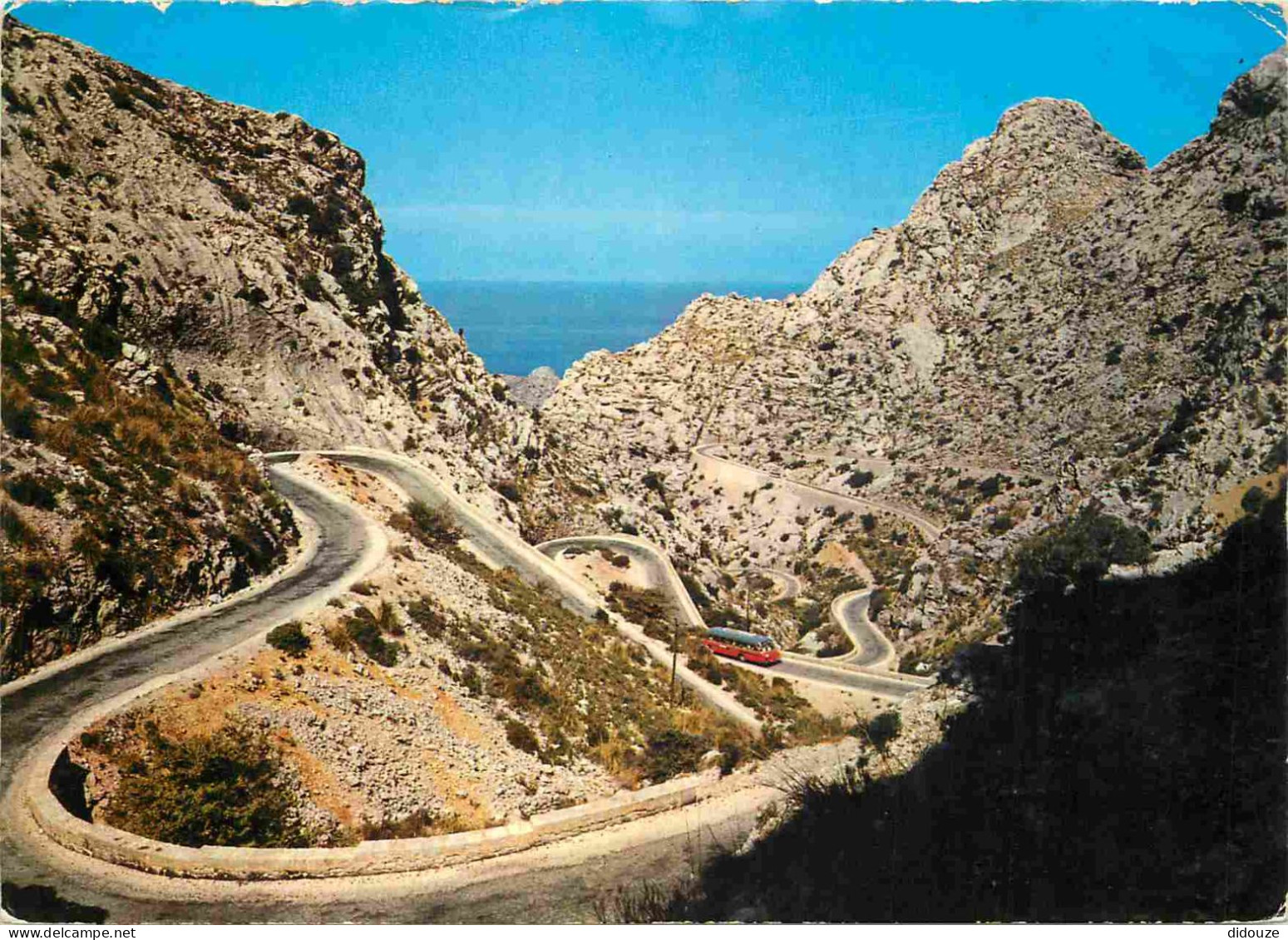 Espagne - Espana - Islas Baleares - Mallorca - La Calobra - Carretera De La Calobra - CPM - Etat Froissure Visible - Voi - Mallorca