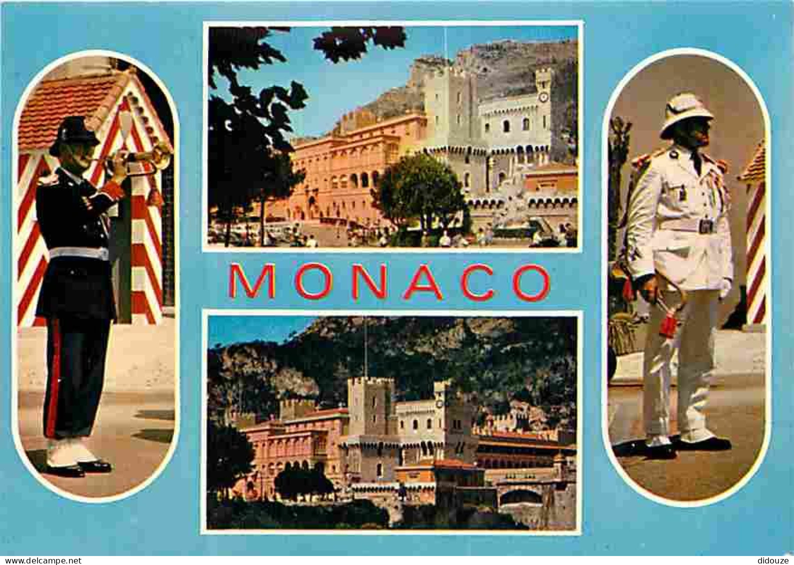 Monaco - Le Palais Princier - Multivues - La Garde - Militaria - CPM - Voir Scans Recto-Verso - Palacio Del Príncipe