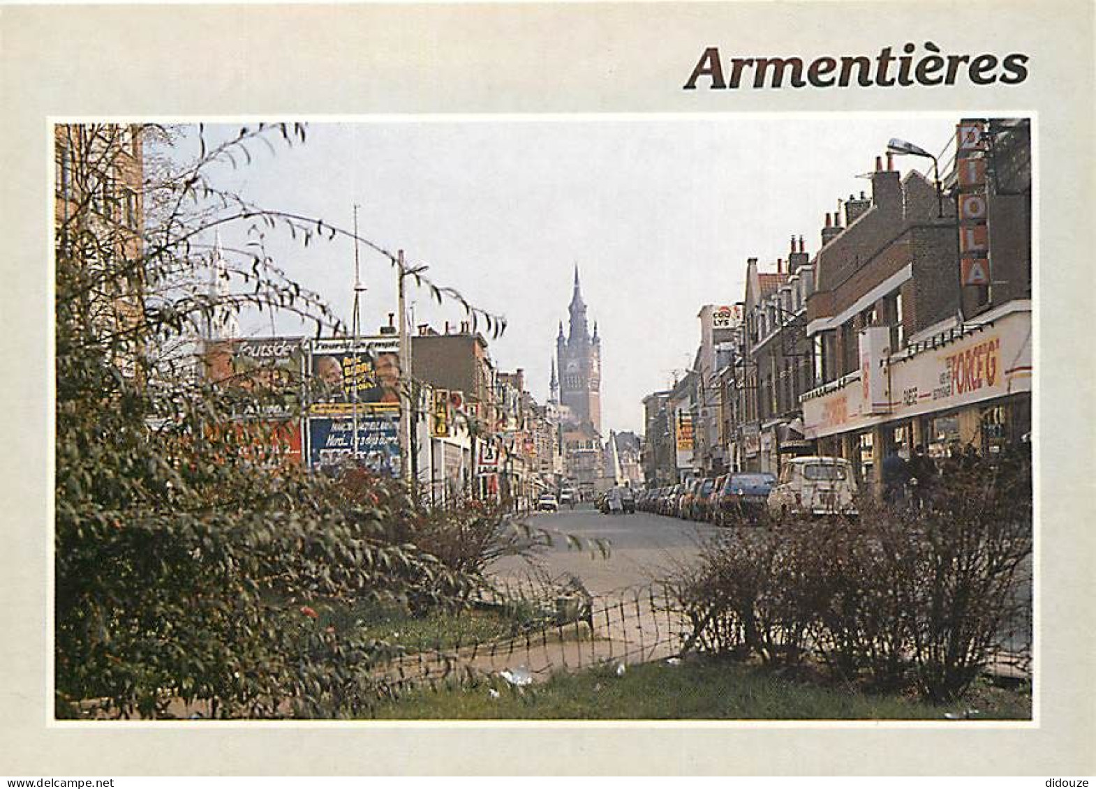 59 - Armentières - Rue De Dunkerque - Automobiles - Carte Neuve - CPM - Voir Scans Recto-Verso - Armentieres