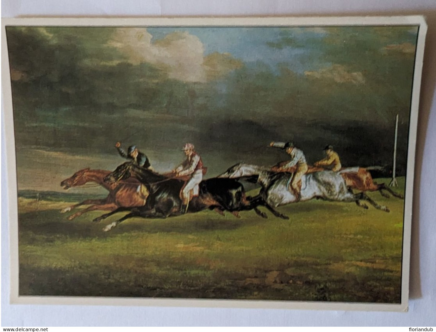 CP -  Hippisme Le Derby D'Epsom Par Géricault - Hípica