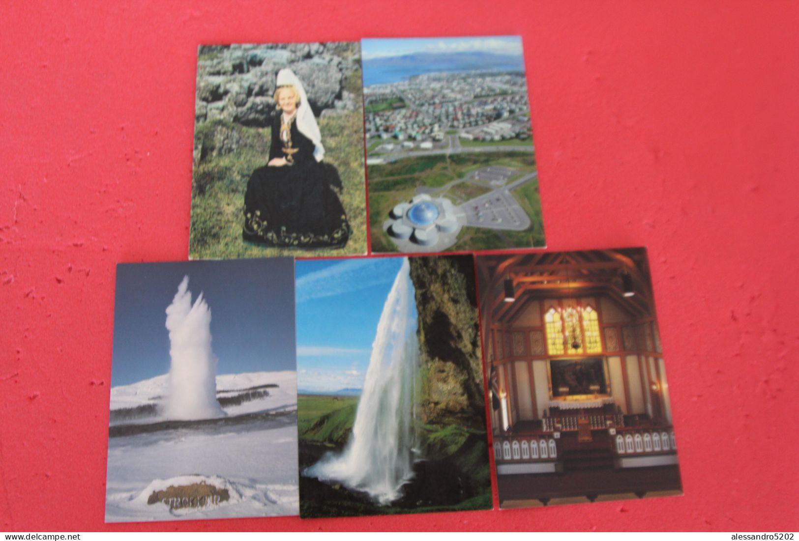 Island Iceland lot 50 postcards NV