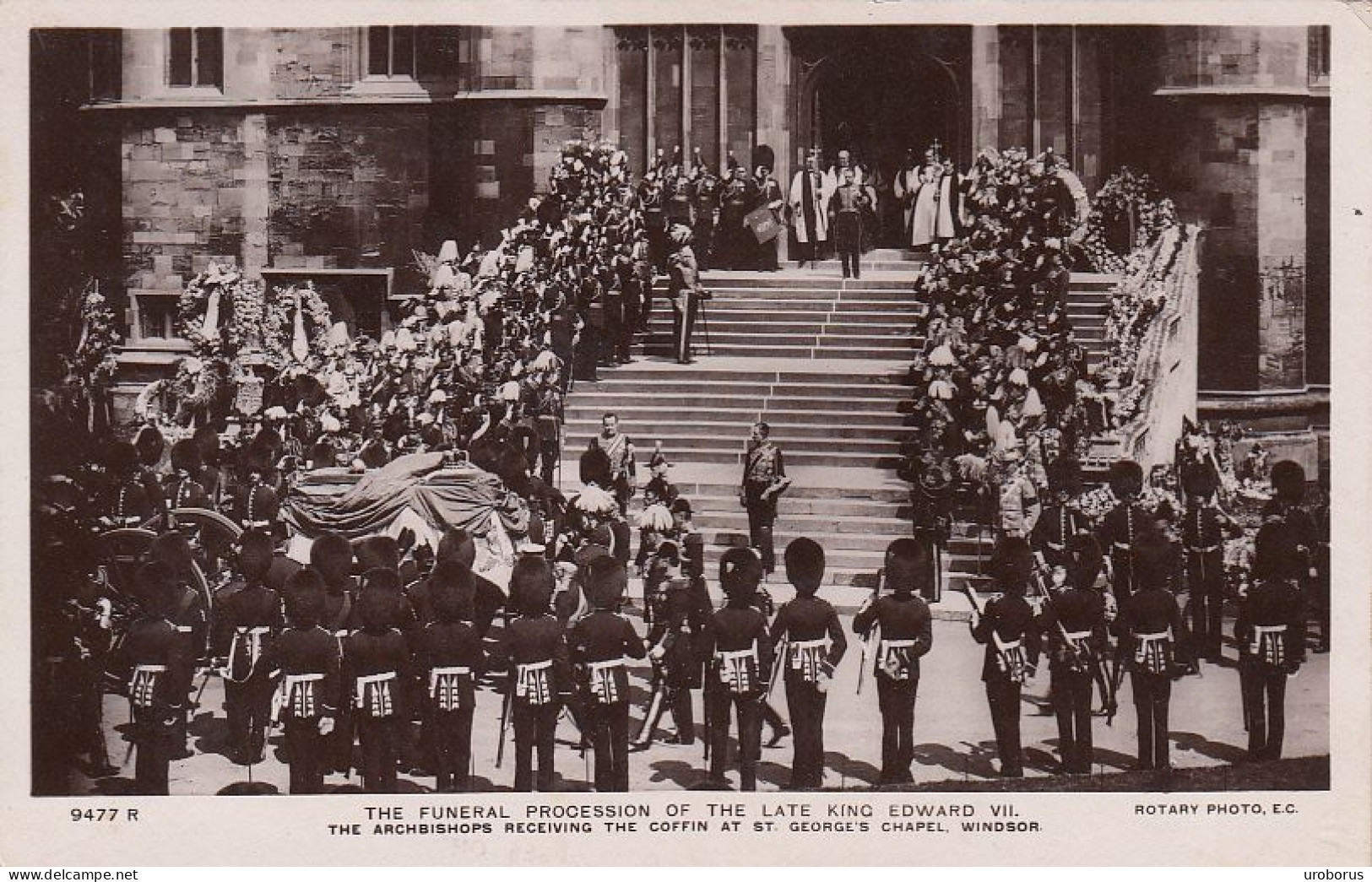 UK - The Funeral Procession Of The Late King Edward VII - Königshäuser