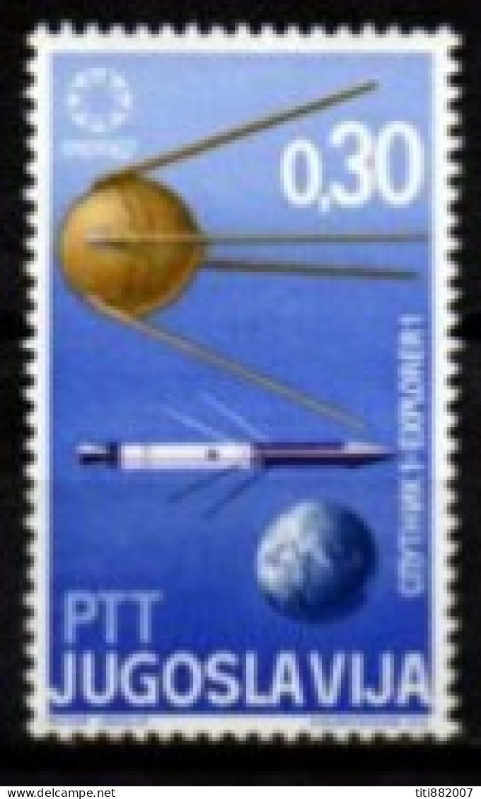 YOUGOSLAVIE    -  1967  .  Y&T N° 1110 ** .  Espace  /  Explorer 1 - Nuevos