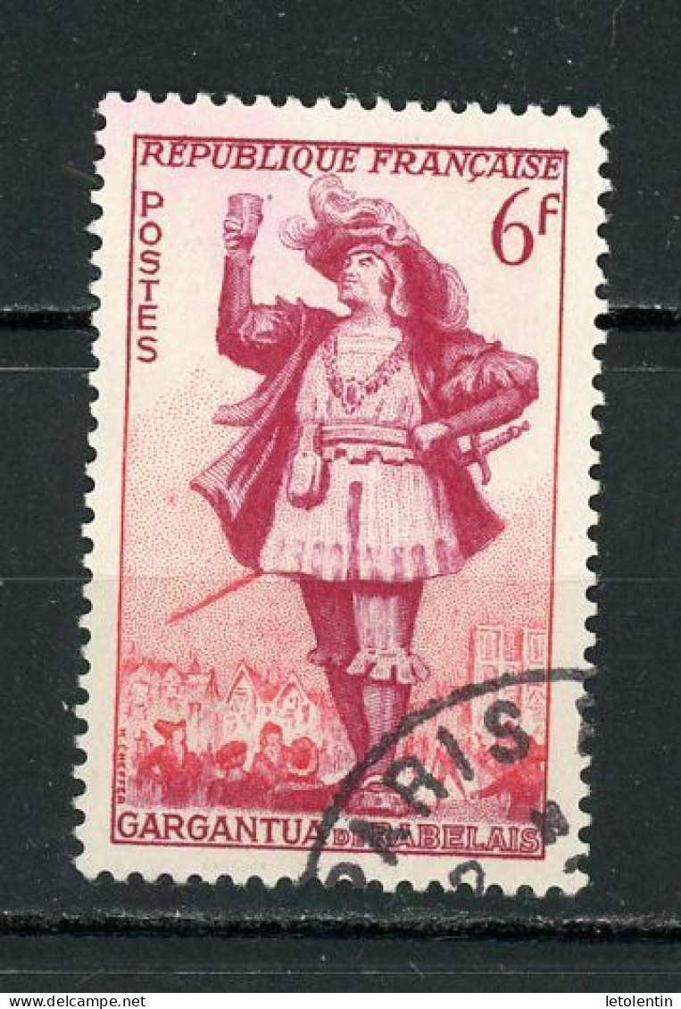 FRANCE - GARGANTUA - N° Yvert 943 Obli. Ronde De “PARIS” - Used Stamps