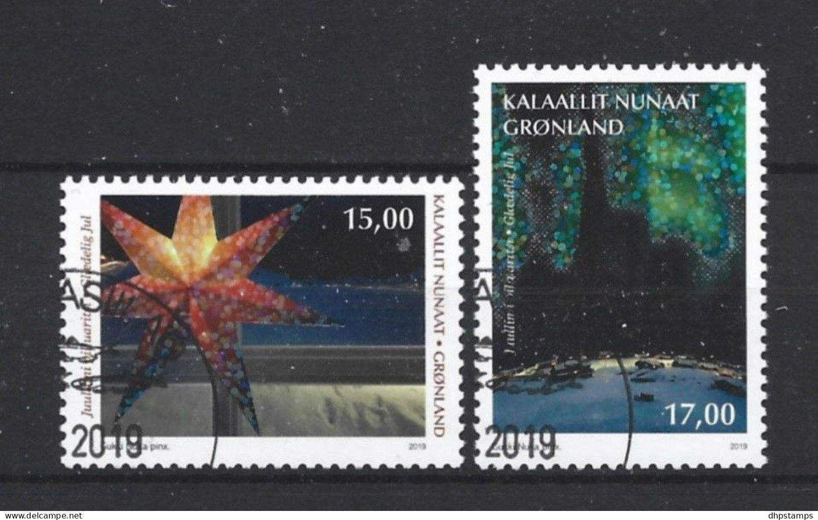 Greenland 2019 Christmas Y.T. 806/807 (0) - Used Stamps