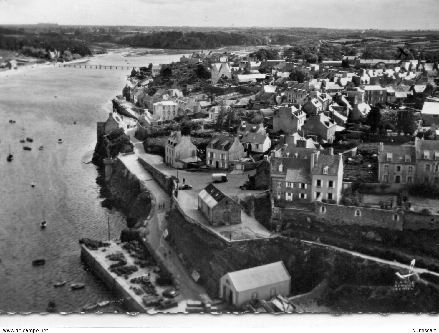 Le Conquet Vue Aérienne De La Ville - Le Conquet