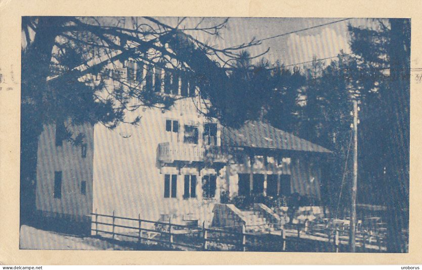 BOSNIA - Dom Kralja Petra I Na Donjem Trebevicu 1940's - Bosnie-Herzegovine