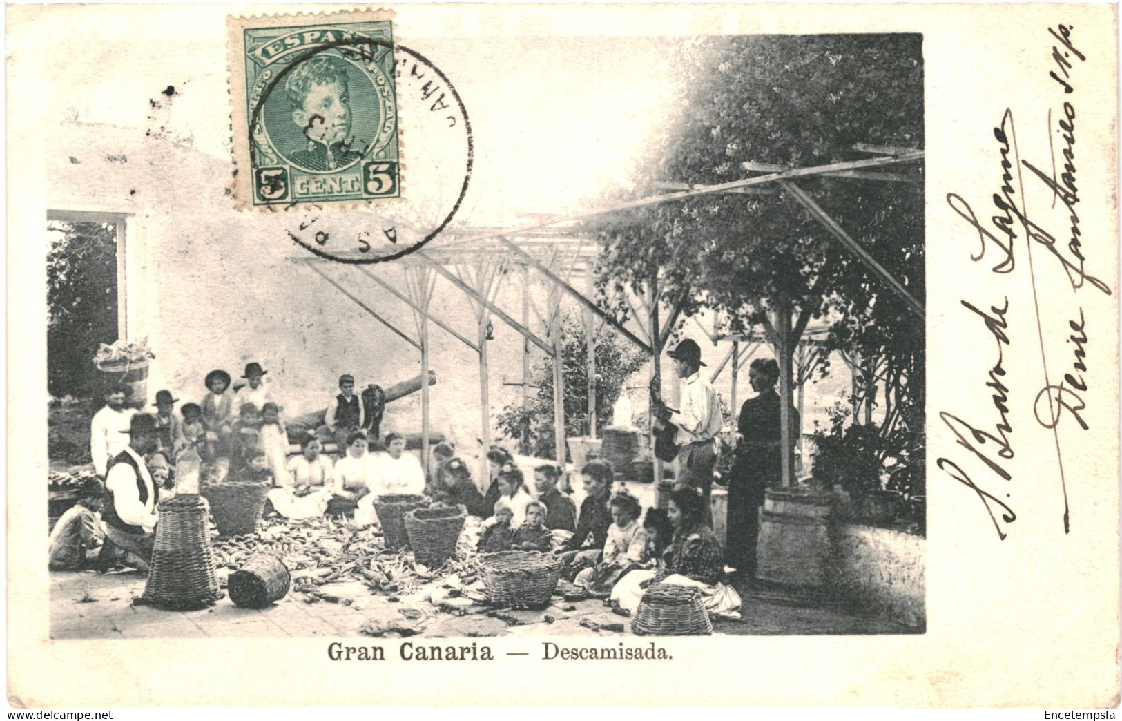 CPA Carte Postale Espagne Gran Canaria Descamisada 1903  VM79875 - Gran Canaria