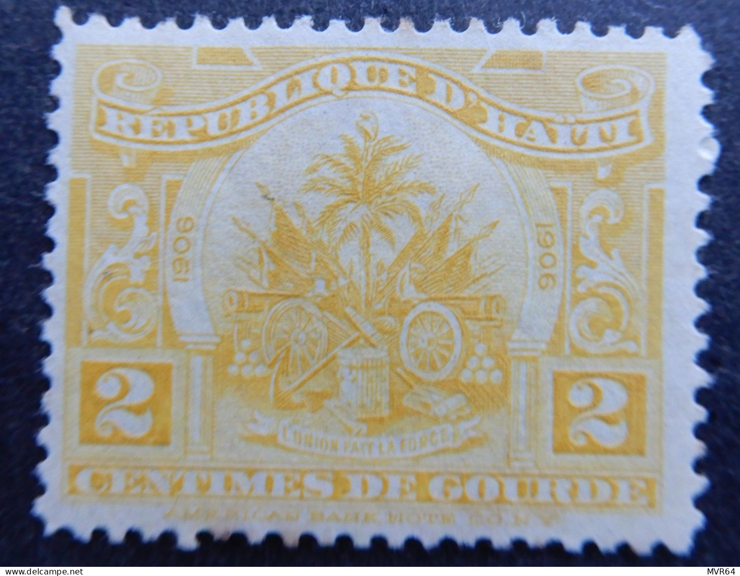 Haïti 1906 Currency Changed To Gourde - Haiti