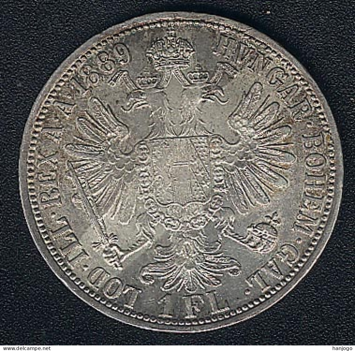Österreich, 1 Florin 1889, Silber, XF - Autriche