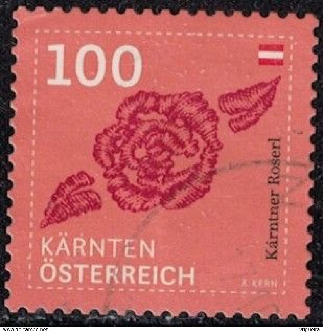 Autriche 2022 Oblitéré Used Rose De Carinthie Kärnten SU - Used Stamps