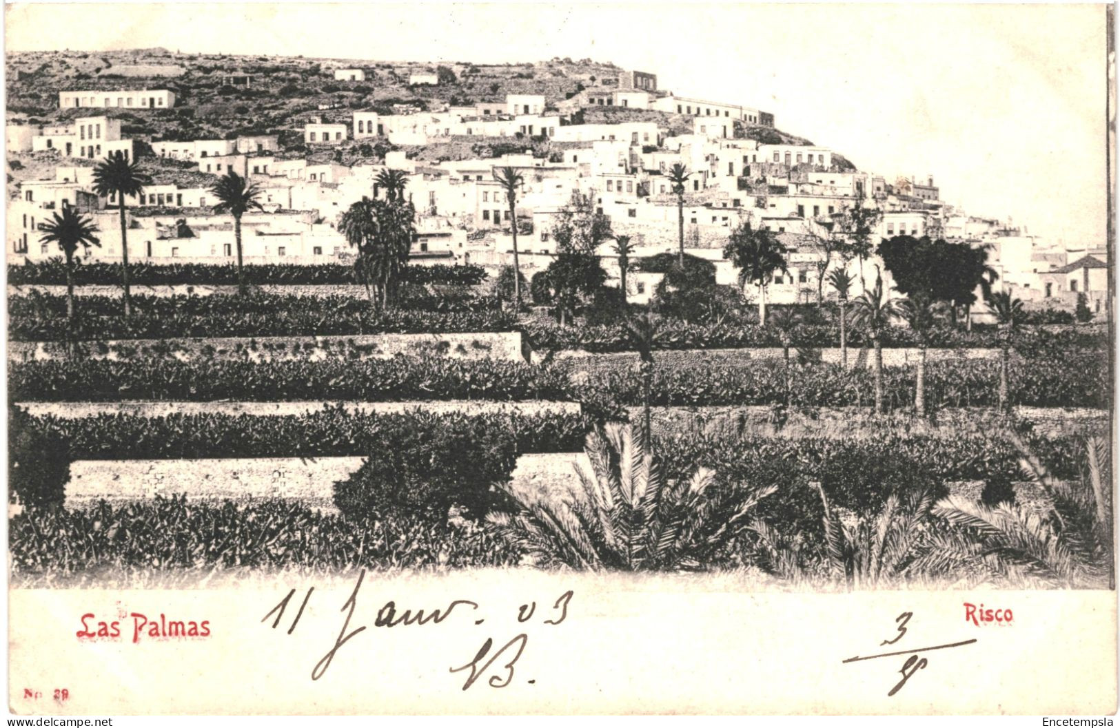 CPA Carte Postale Espagne Las Palmas  1903  VM79876 - La Palma