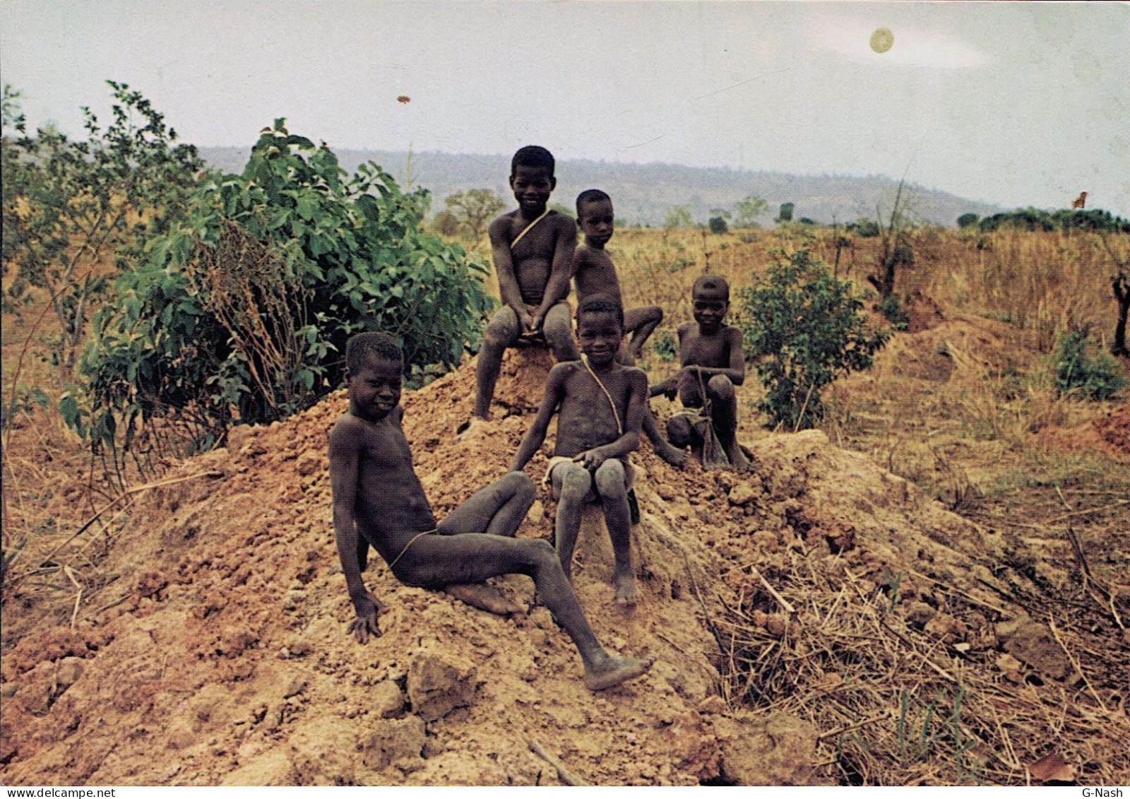 CPA Mali - Kambila - Petits Chasseurs De Margouillats - Mali