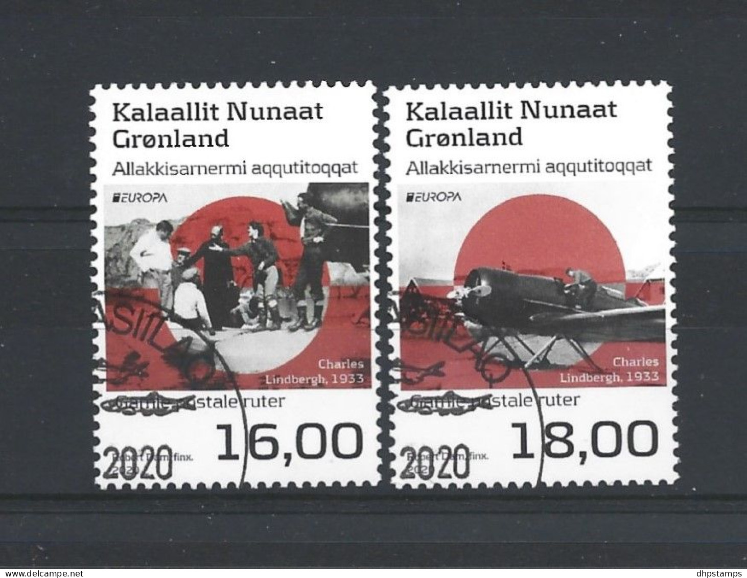 Greenland 2020 Europa Old Postal Routes Y.T. 828/829 (0) - Gebraucht