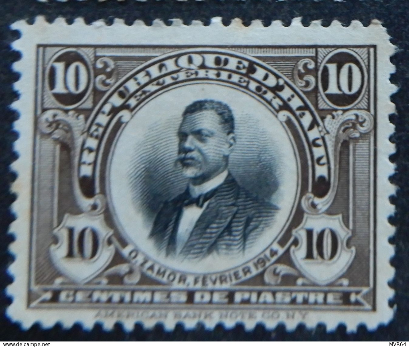 Haïti 1915 (2a) O. Zamor - Haití