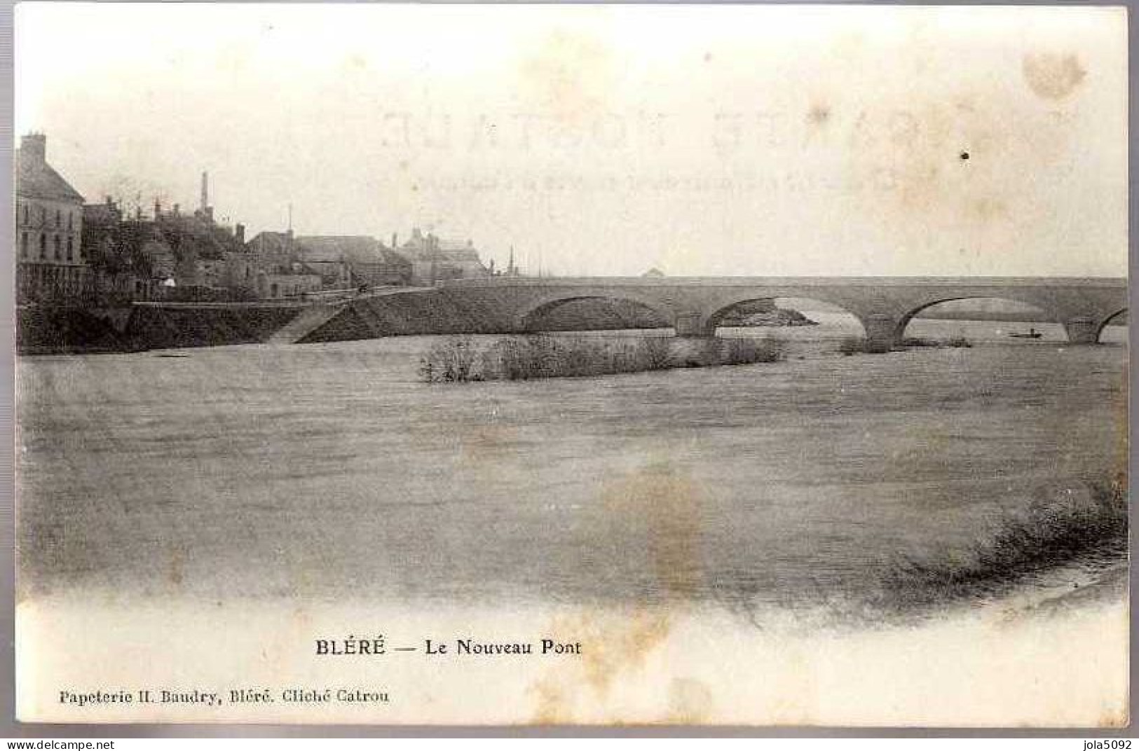 37 / BLERE - Le Nouveau Pont - Bléré