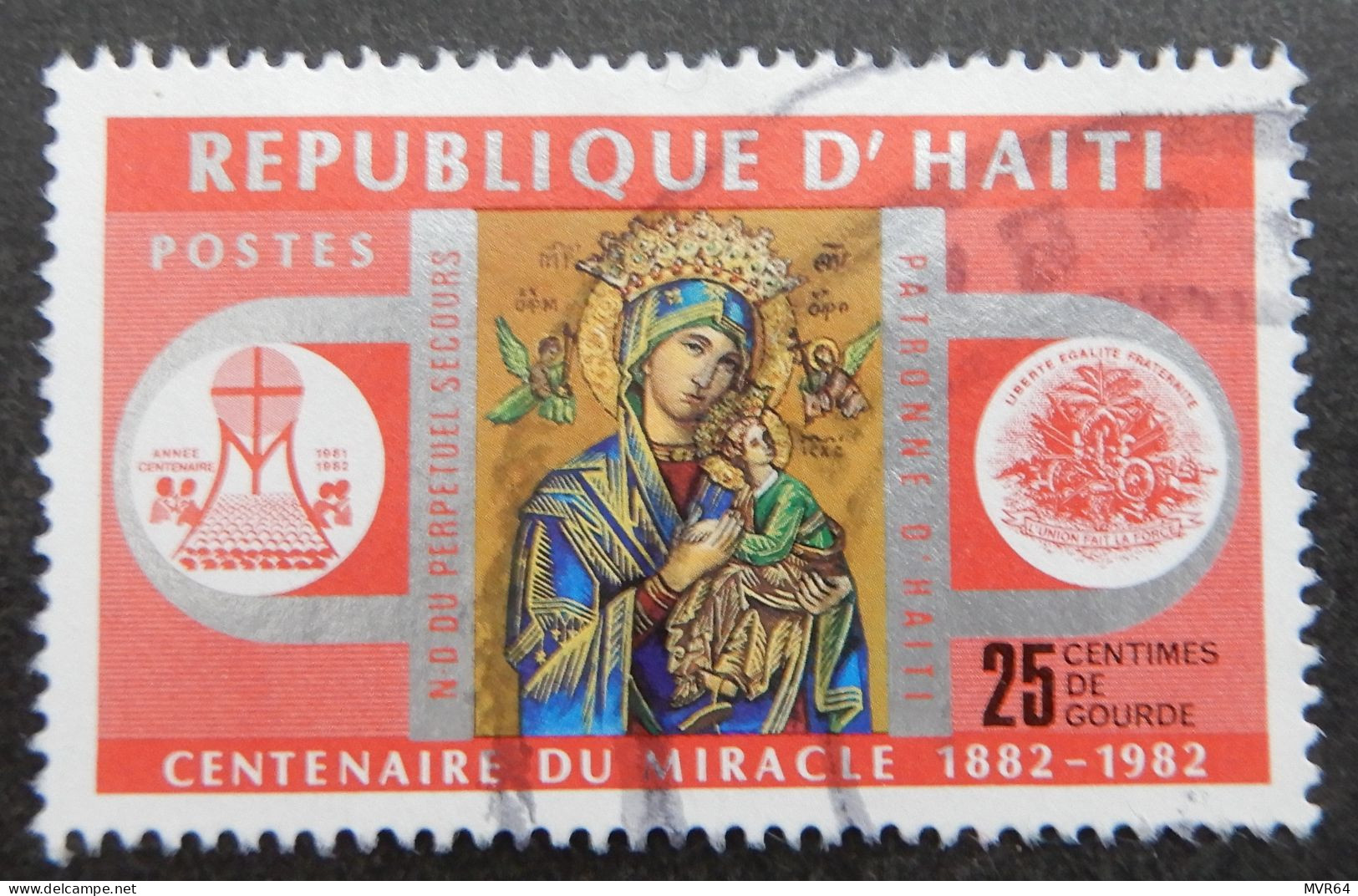 Haïti 1983 (2) The 100th Anniversary Of Miracle Of Our Lady Of Perpetual Succour - Haiti