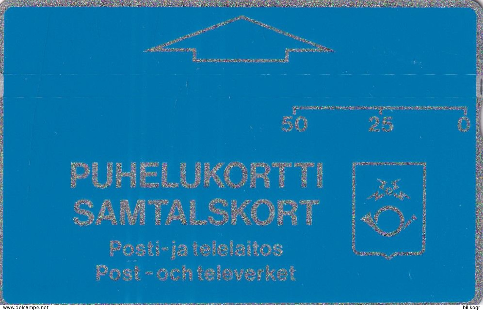 FINLAND(L&G) - Puhelokortti Samtalskort(OD7), CN : 010E, Tirage 10000, 10/90, Used - Finnland