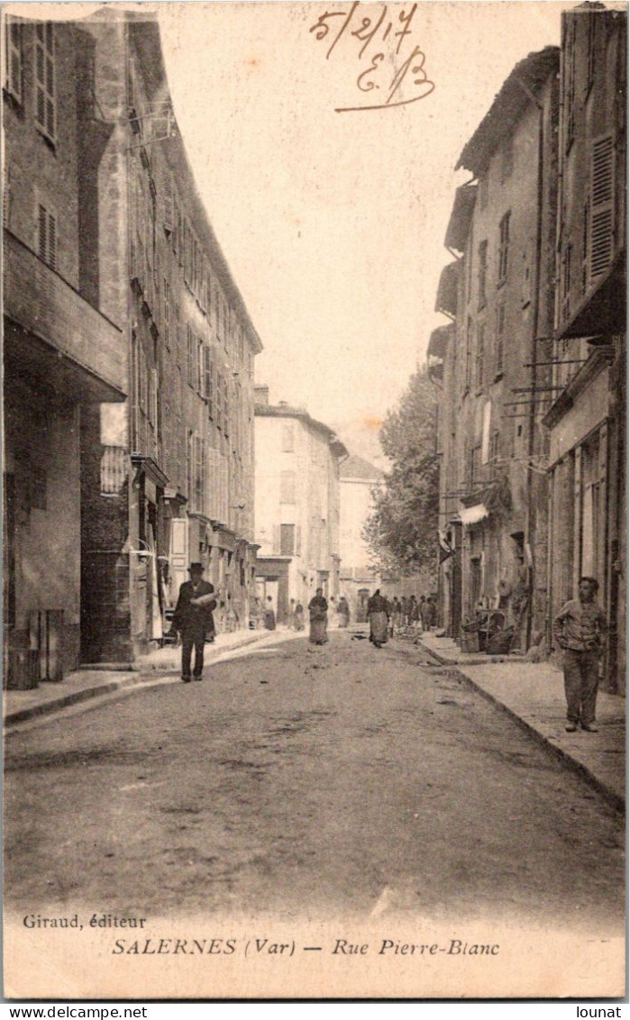 83 SALERNES - Rue Pierre Blanc - Salernes