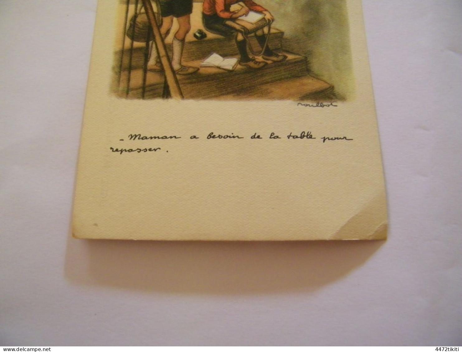 CPA - Illustrateur Poulbot - Besoin De La Table - 1920 - SUP (HT 93) - Poulbot, F.
