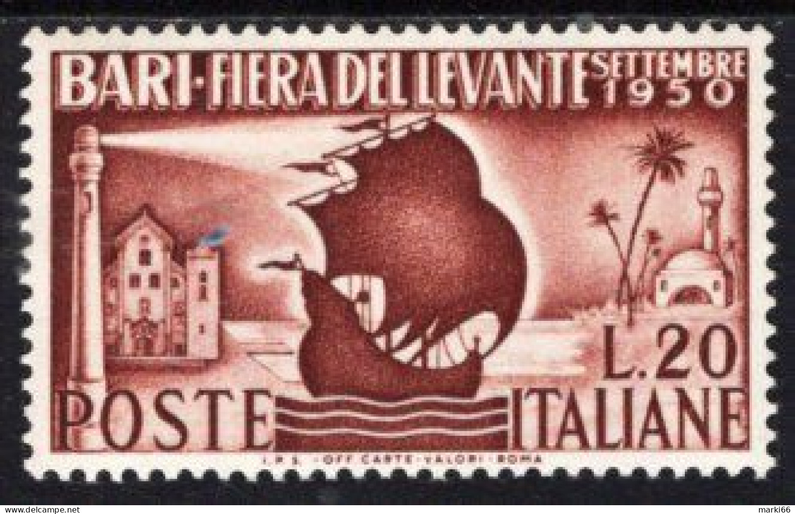 Italy - 1950 - Levant Fair In Bari - Mint Stamp - 1946-60: Nuevos