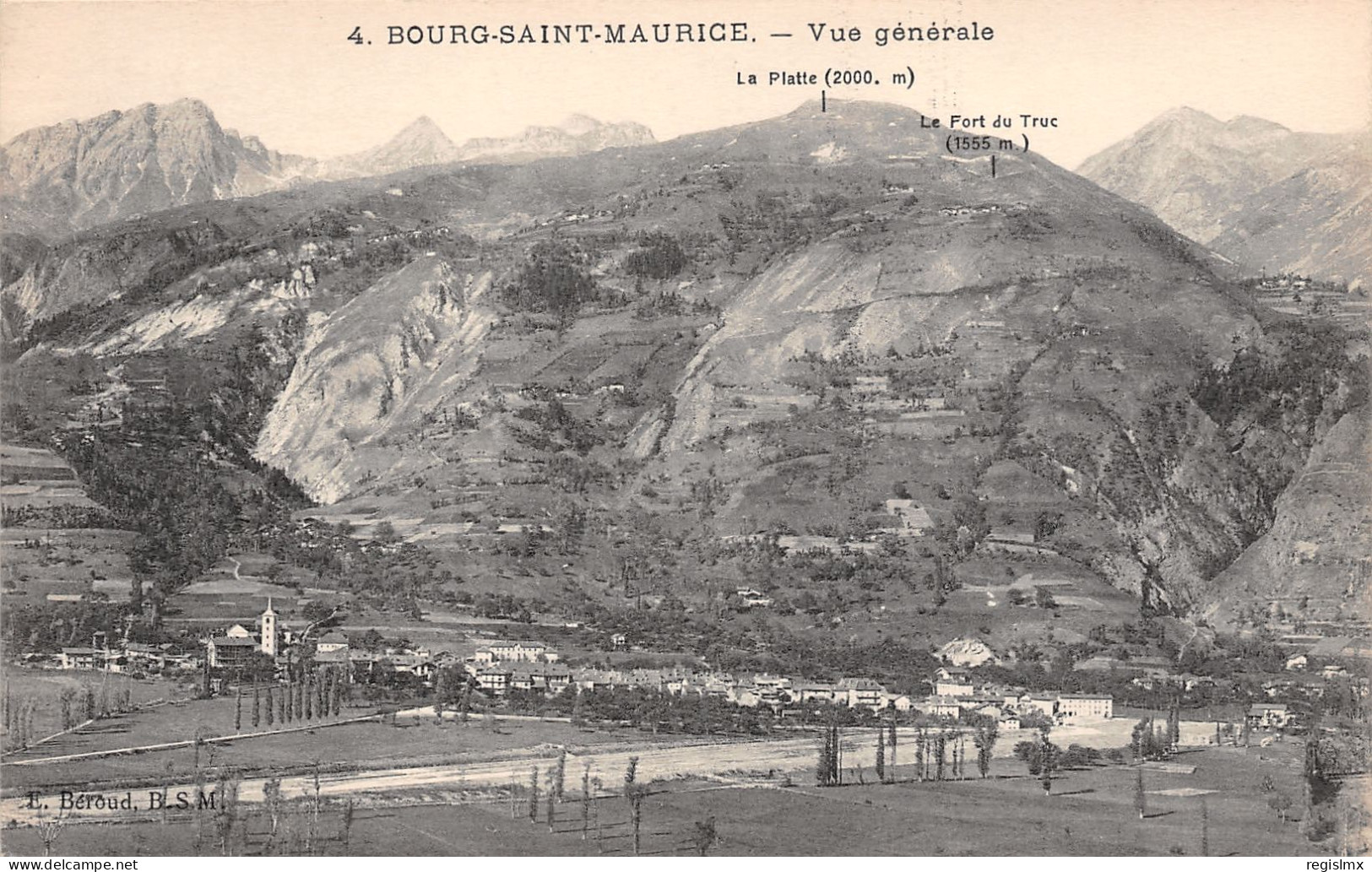 73-BOURG SAINT MAURICE-N°T1144-H/0127 - Bourg Saint Maurice