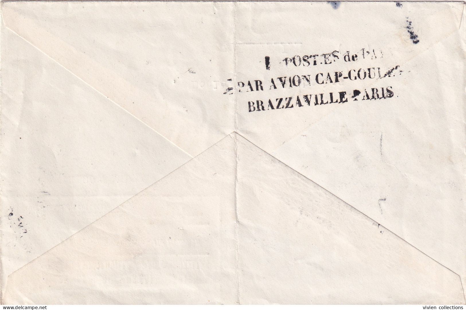 1ere Liaison Aérienne 1930 Brazzaville Léopoldville Paris Bruxelles Avion France Madagascar Ile Bourbon Par Recommandée - Lettres & Documents