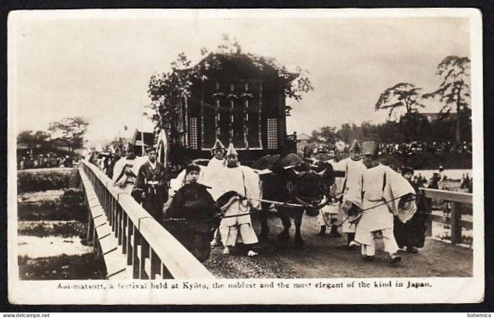 JAPAN KYOTO AOI - MATSURI PHOTO OGAWA 1910 - Kyoto