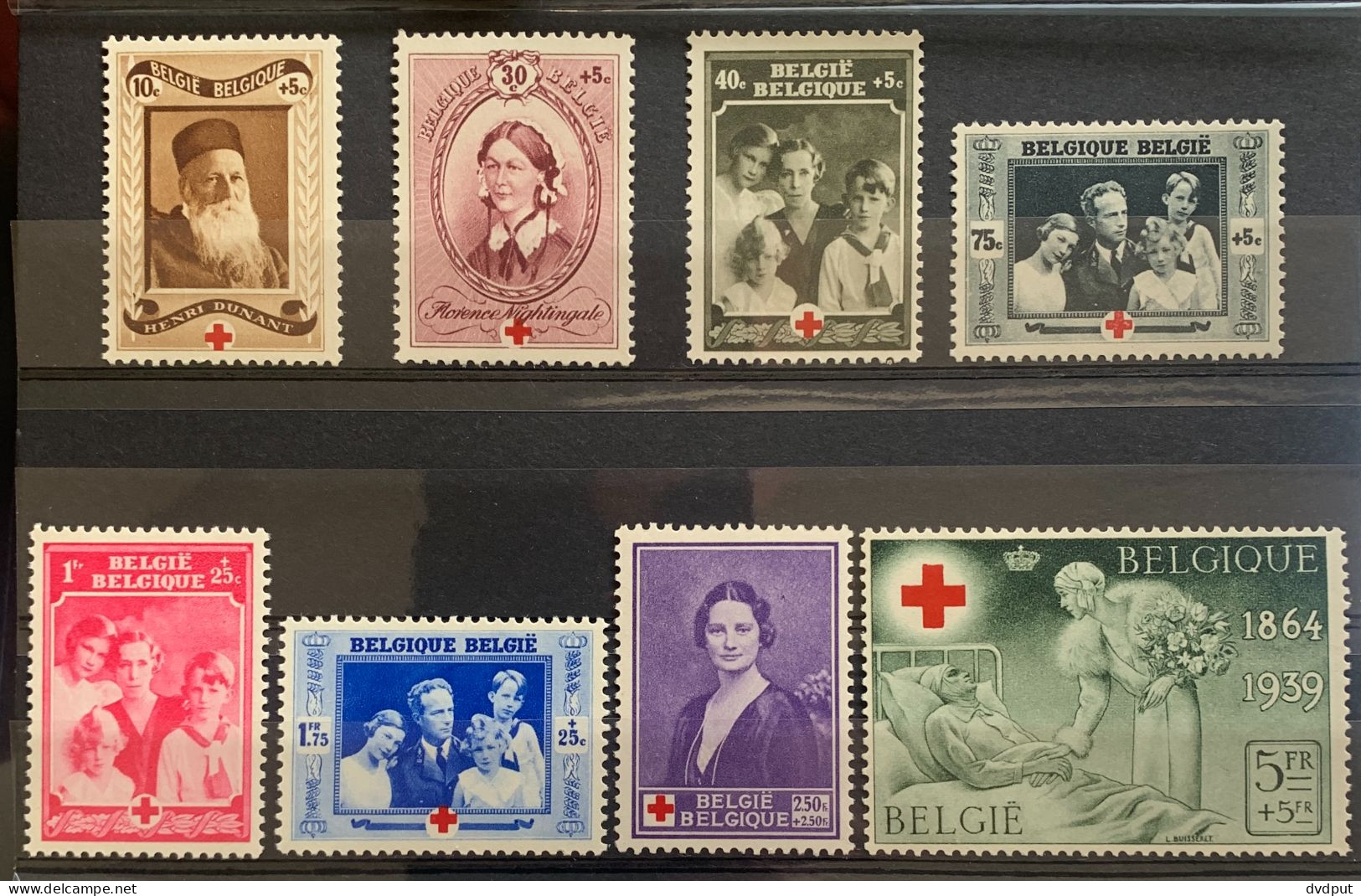 België, 1939, Nr 496/503, Postfris **, OBP 42€ - Unused Stamps