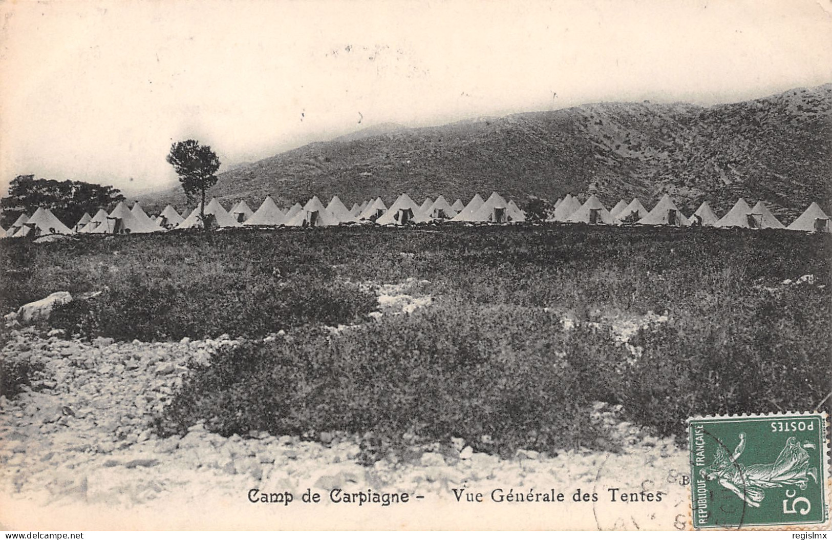 13-AUBAGNE CAMP DE CARPIAGNE-N°T1145-D/0121 - Aubagne