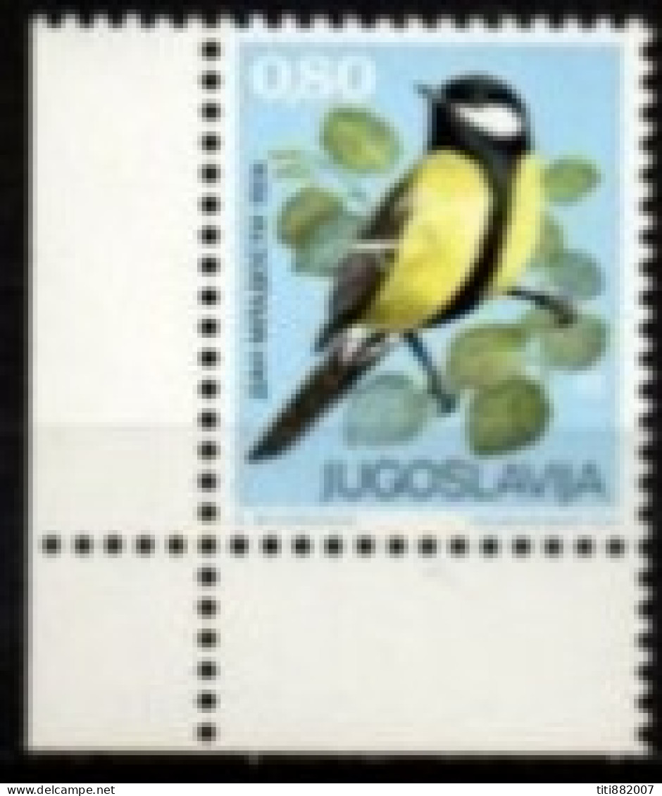 YOUGOSLAVIE    -  1974 .  Y&T N° 1443 ** .   Oiseau  /  Mésange - Unused Stamps