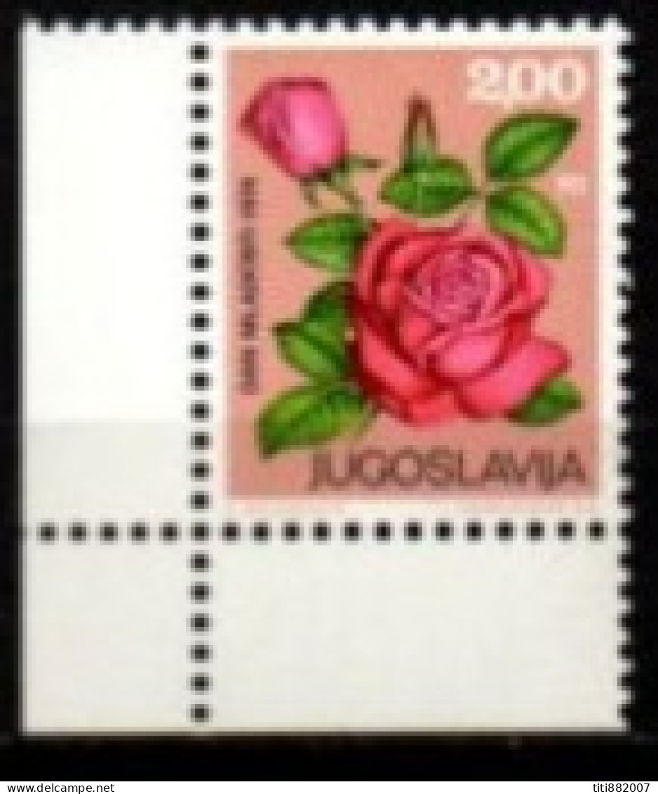 YOUGOSLAVIE    -  1974 .  Y&T N° 1444 ** .   Roses - Unused Stamps