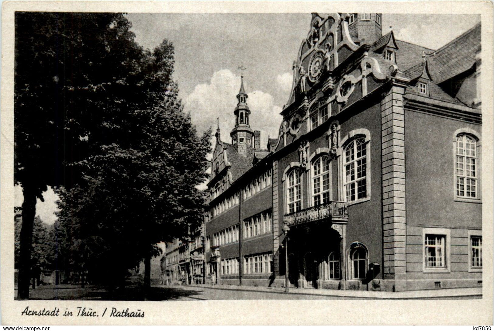 Arnstadt/Thür. - Rathaus - Arnstadt