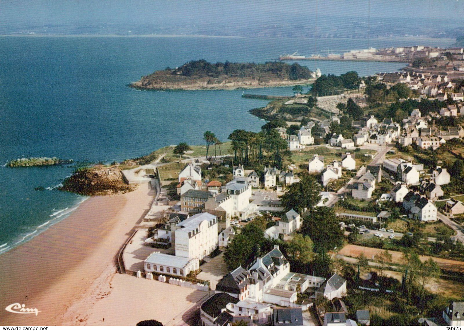 TREBOUL DOUARNENEZ VUE GENERALE AERIENNE - Tréboul